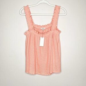 Ella Moss Addy Knit Striped Ruffle Tank‎